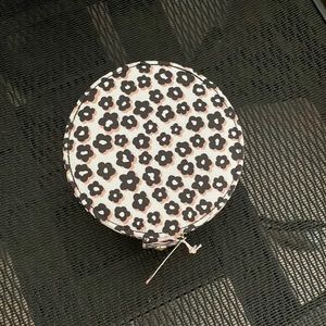 NWT Kate Spade Leopard print travel organizer